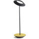 Royyo 17.4 inch 11.00 watt Matte Black with Honeydew Felt Desk Lamp Portable Light